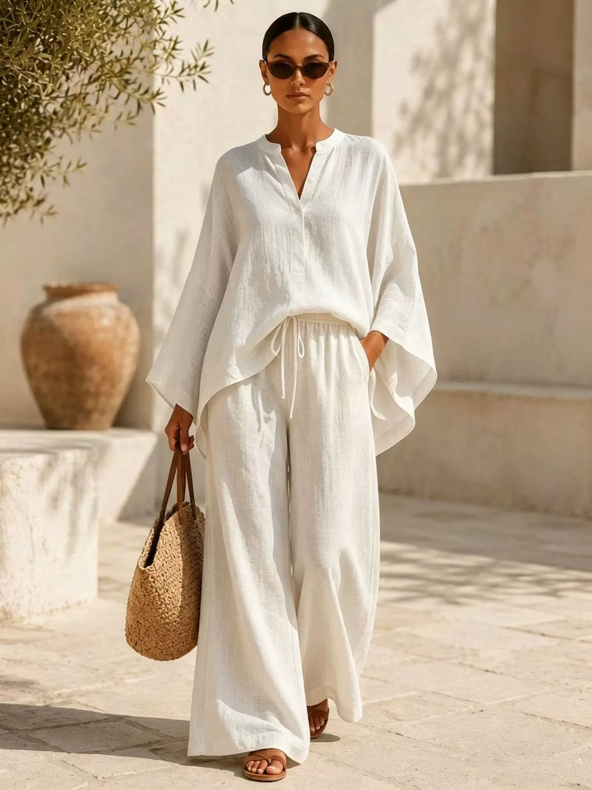 Coastal Ease Relaxed Two-Piece Set