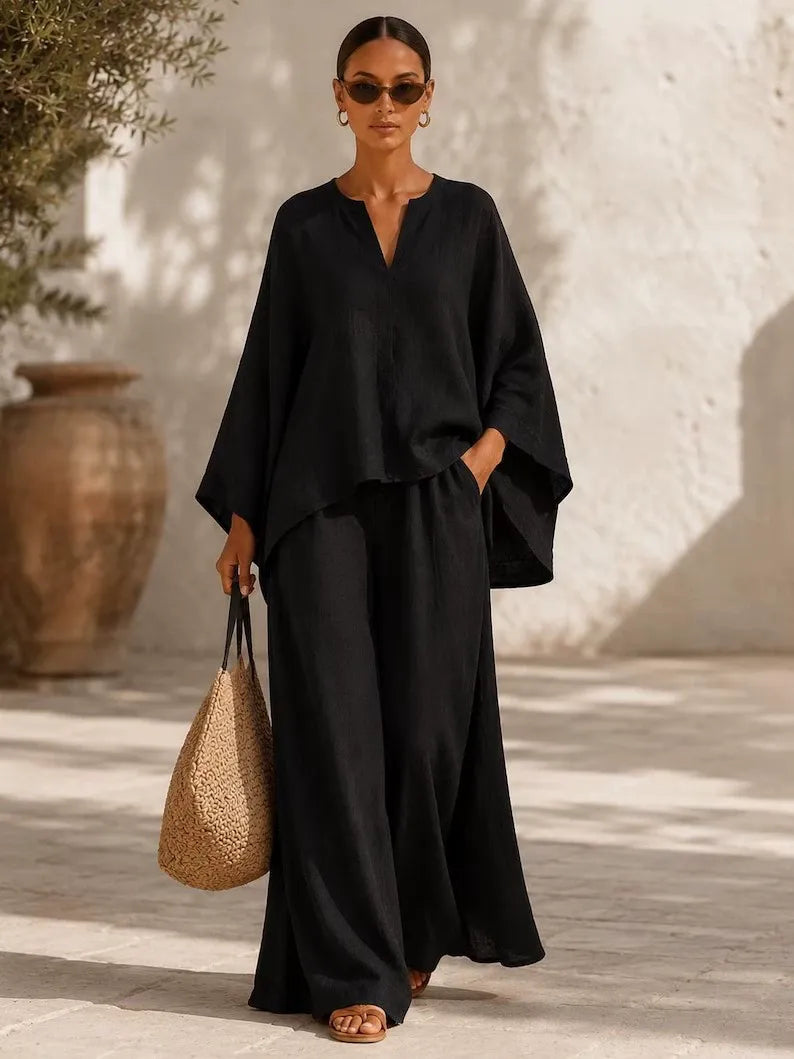 Coastal Ease Relaxed Two-Piece Set