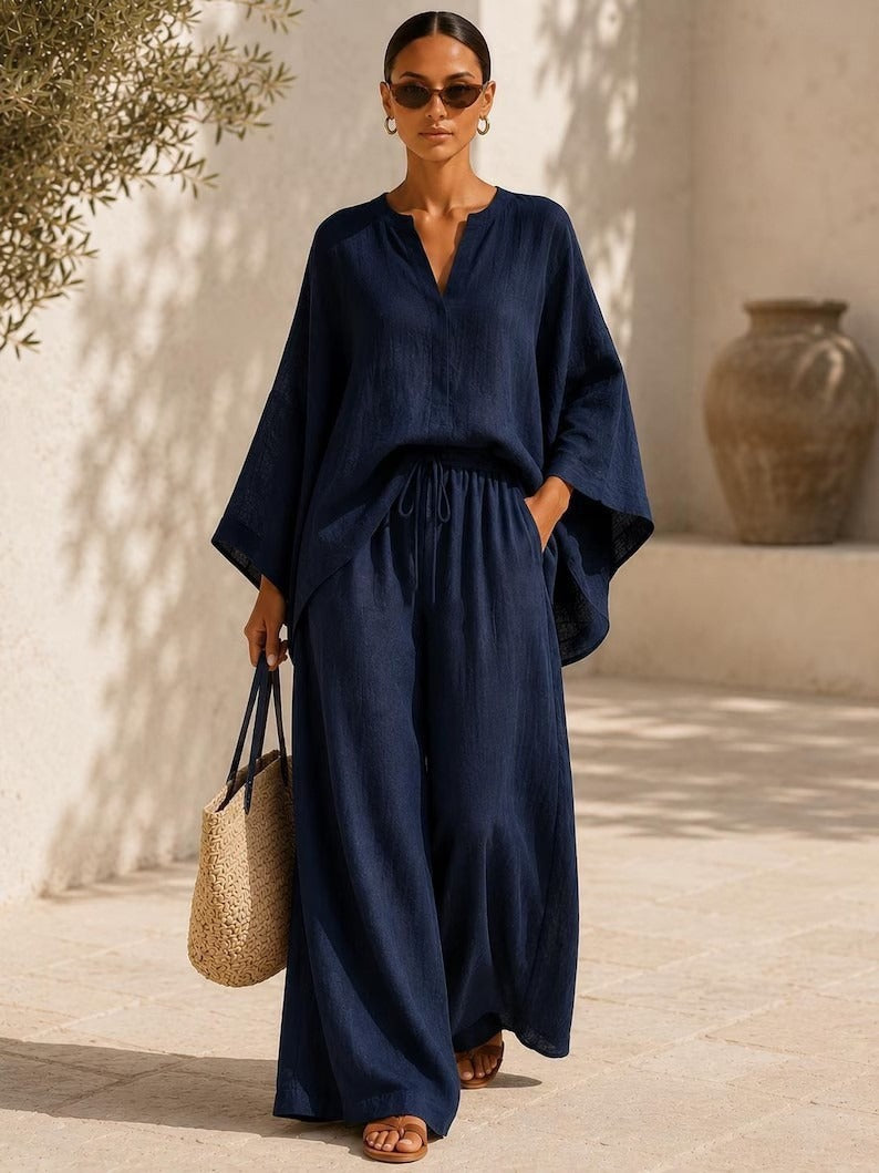 Coastal Ease Relaxed Two-Piece Set