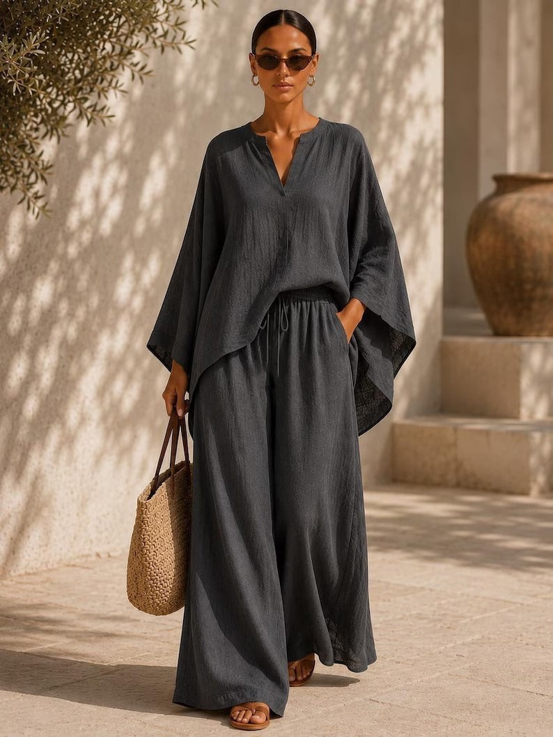 Coastal Ease Relaxed Two-Piece Set