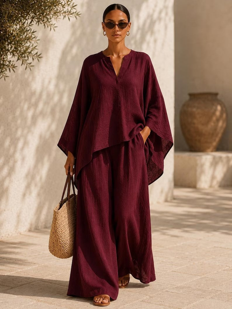 Coastal Ease Relaxed Two-Piece Set